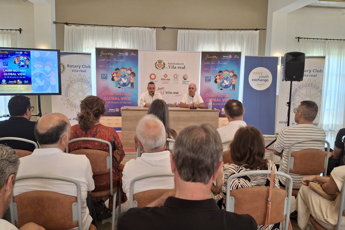 Vila-real obri el seu alberg municipal i el Molí per a un campament internacional del Rotary Club