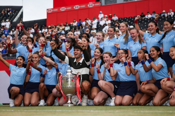 Alcaraz enlaza tres títulos seguidos por primera vez en su carrera