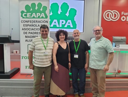 Rubén Pacheco, de FAMPA-València, vicepresidente de CEAPA