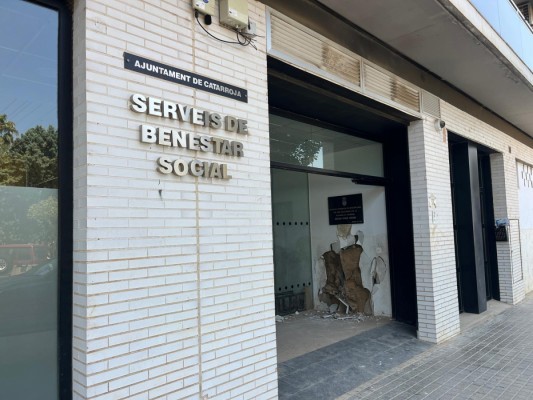 Catarroja impulsa la rehabilitación de la sede de Servicios Sociales afectada por la Dana