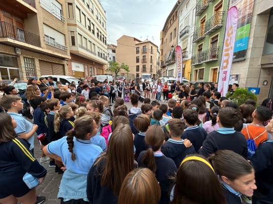 La muestra Mice llena el Teatro Serrano de Segorbe con jóvenes y fomenta la educación audiovisual
