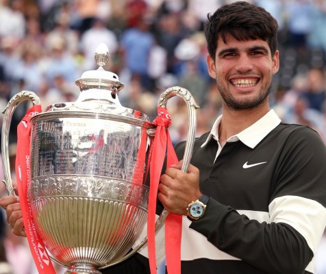 Alcaraz, a sus 22 años, ya es el cuarto español con más títulos ATP al ganar 21 en 27 finales 