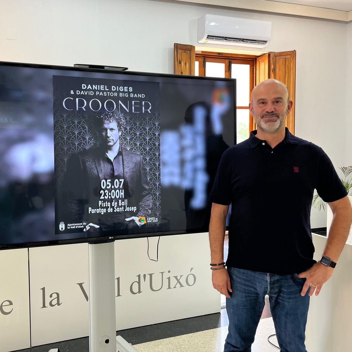 Crooner abre la temporada de espectáculos musicales de verano en el Paratge de Sant Josep