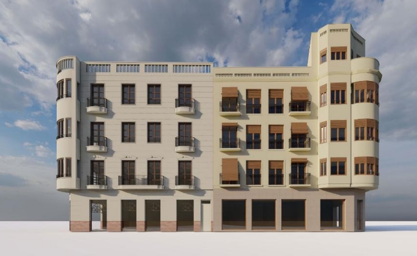 Así es la rehabilitación para oficinas que proyecta Gavair en Elche en sus edificios en plena Corredora
