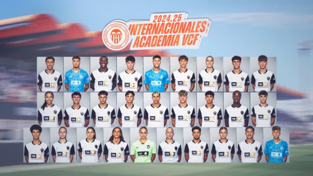 La Academia VCF cierra una temporada con récord de jugadores internacionales