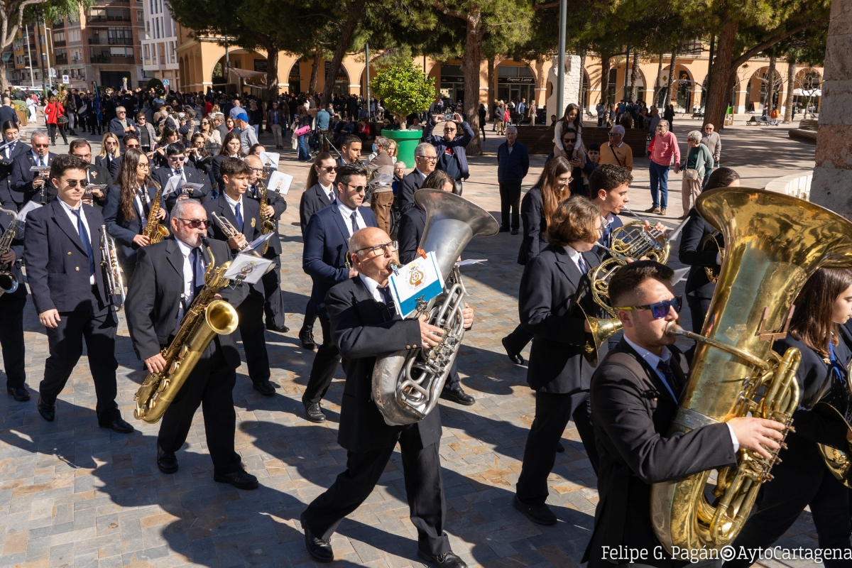 Más de 200 músicos se dan cita este sábado en Cartagena para participar en el Festival Nacional de Bandas de Músicas