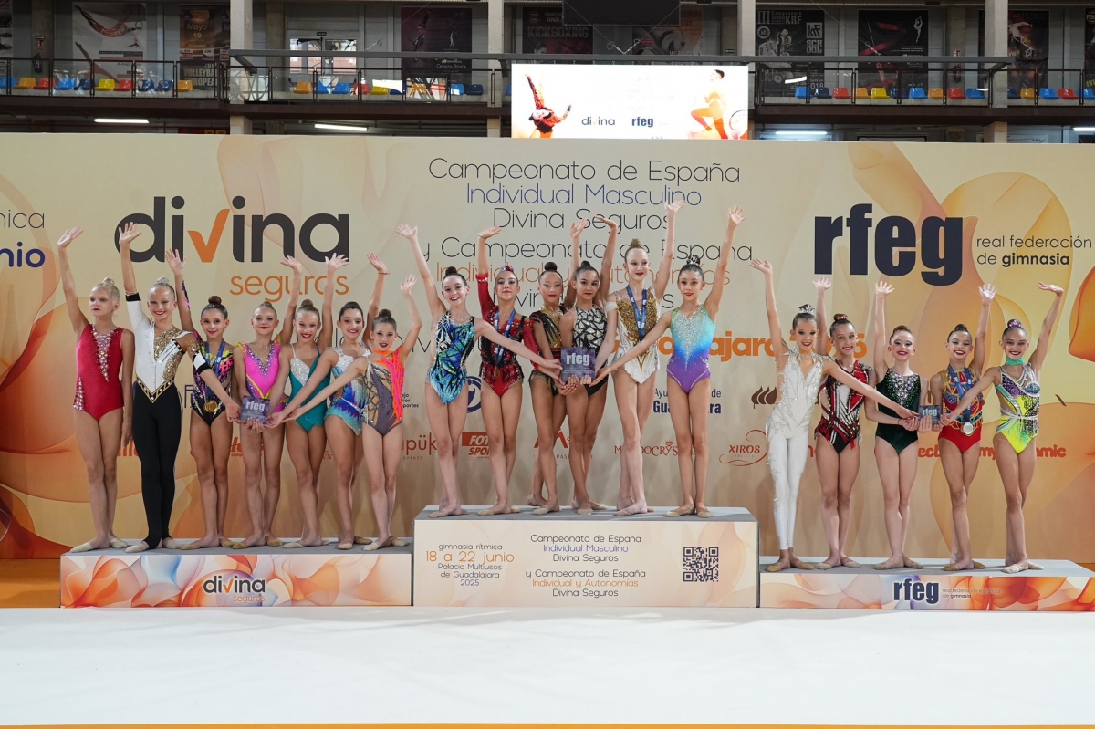 La Comunidad Valenciana se impone en el Campeonato de España de gimnasia rítmica