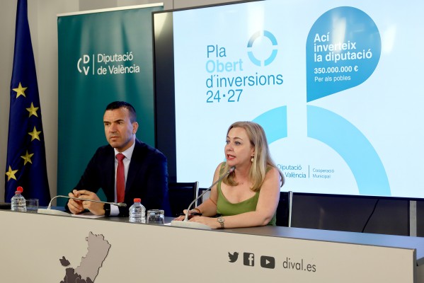 La Diputación aprueba 137 proyectos con una inversión de 21,5 millones de euros en los primeros meses del Pla Obert

