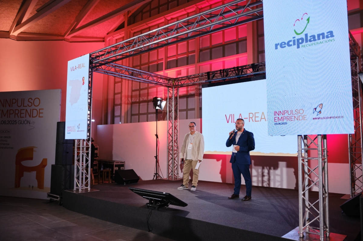 Vila-real i la local Reciplana participen en la 8a edició de la trobada nacional Innpulso Emprende