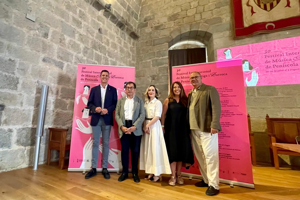 Conciertos, piromusical o talleres: la Diputación celebra 30 años de música antigua en Peñíscola