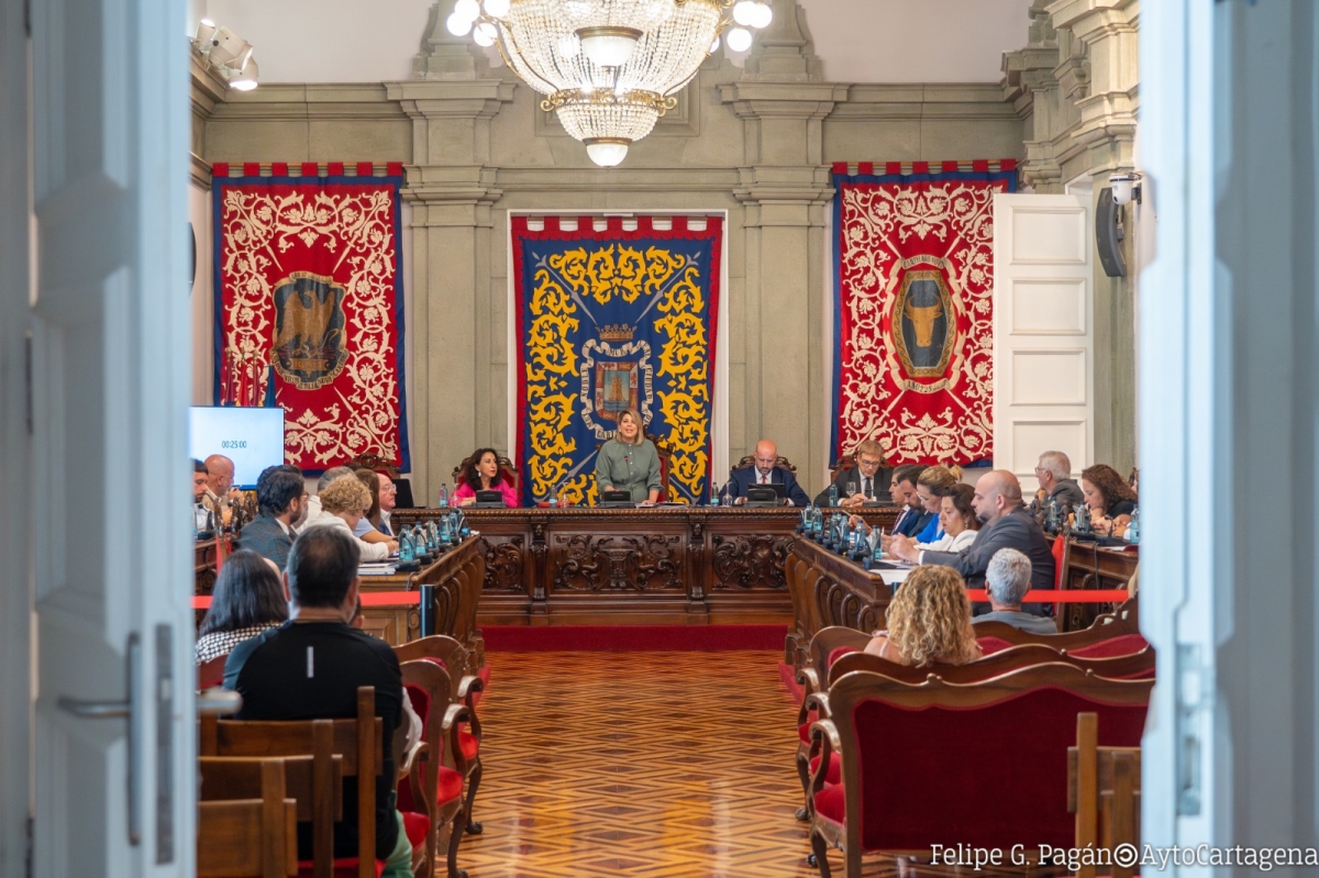 Pleno ayuntamiento de Cartagena - 