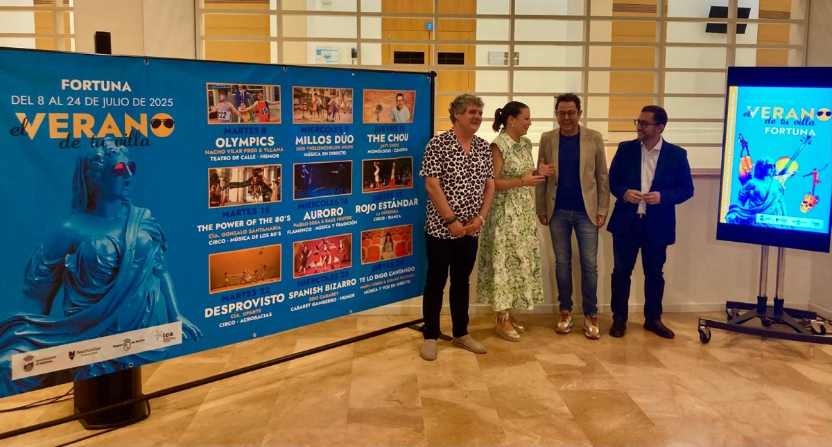 Presentación del festival El Verano de tu Villa