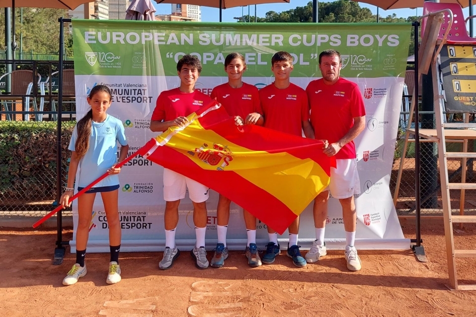 Jaime Alcaraz Garfia disputa con España la Copa del Sol infantil en Valencia