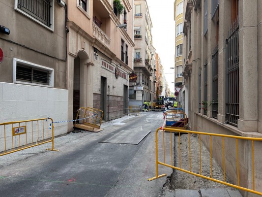 Otra plataforma única en el centro de Elche: calle Don José Ramos antes de final de año