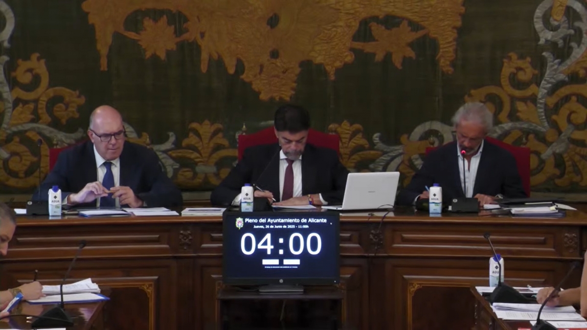 La polémica sigue: el secretario impide que el edil de EU Podem participe en el pleno de Alicante