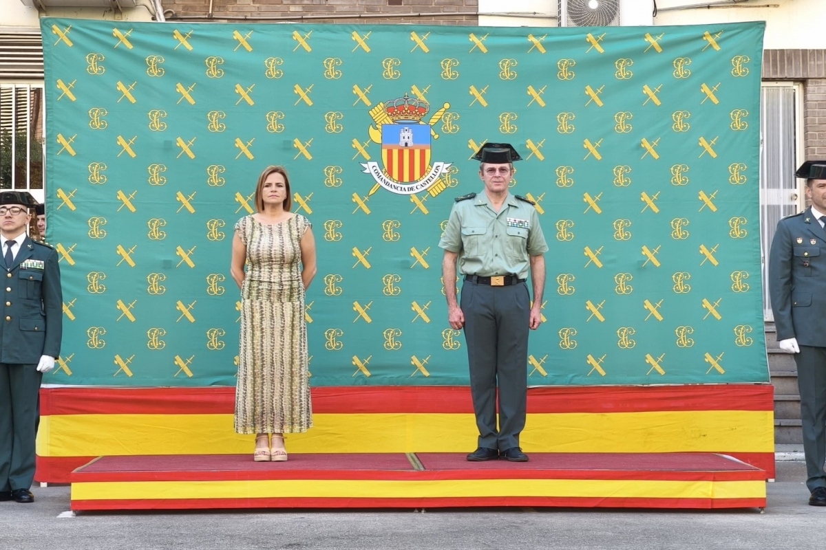 Alfonso Martín toma posesión como coronel jefe de la Comandancia de la Guardia Civil en Castellón