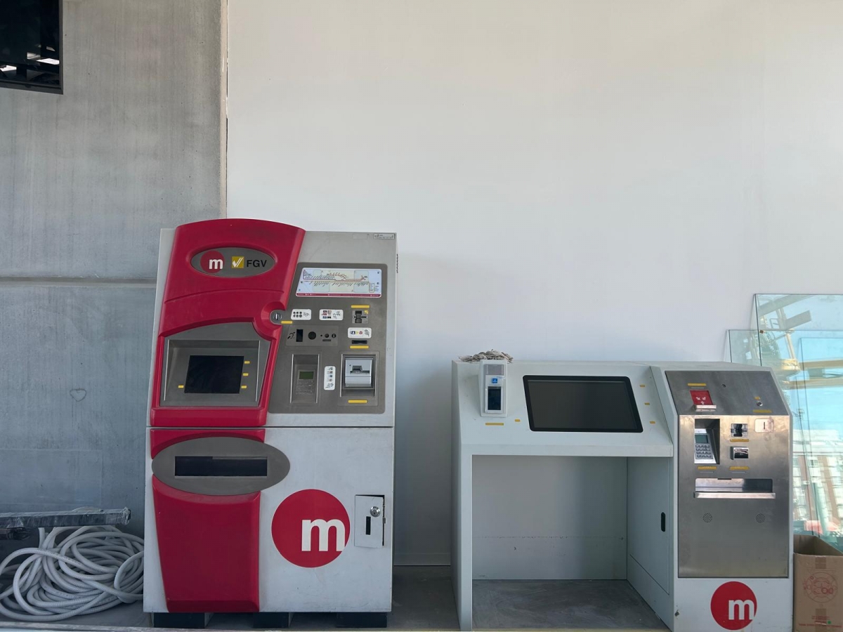 Interior de la nueva estación de Metrovalencia en Paiporta. - Foto: VP Interior de la nueva estación de Metrovalencia en Paiporta.