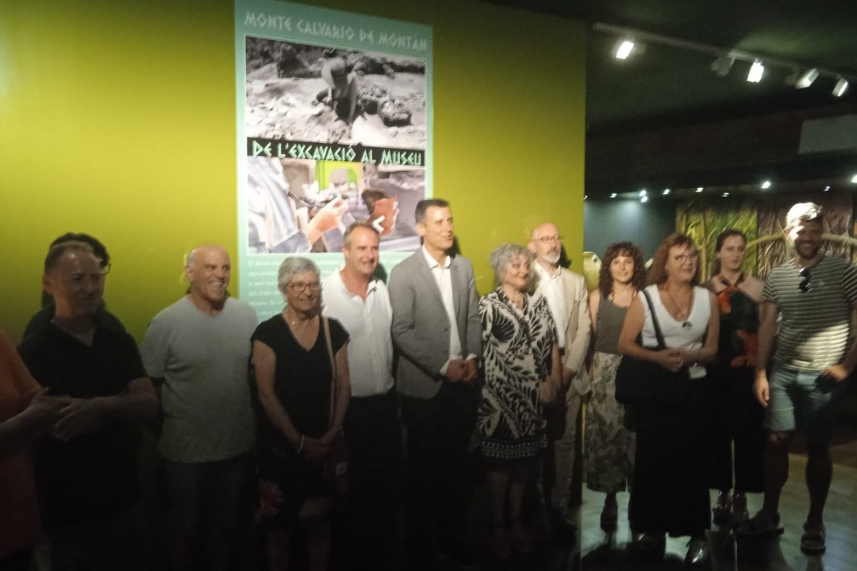El patrimonio arqueológico de Montán protagoniza una exposición del Museo de Bellas Artes de Castelló
