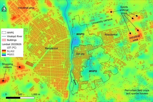 Un estudio de la UMH revela cómo enfría la temperatura urbana el palmeral en Elche
