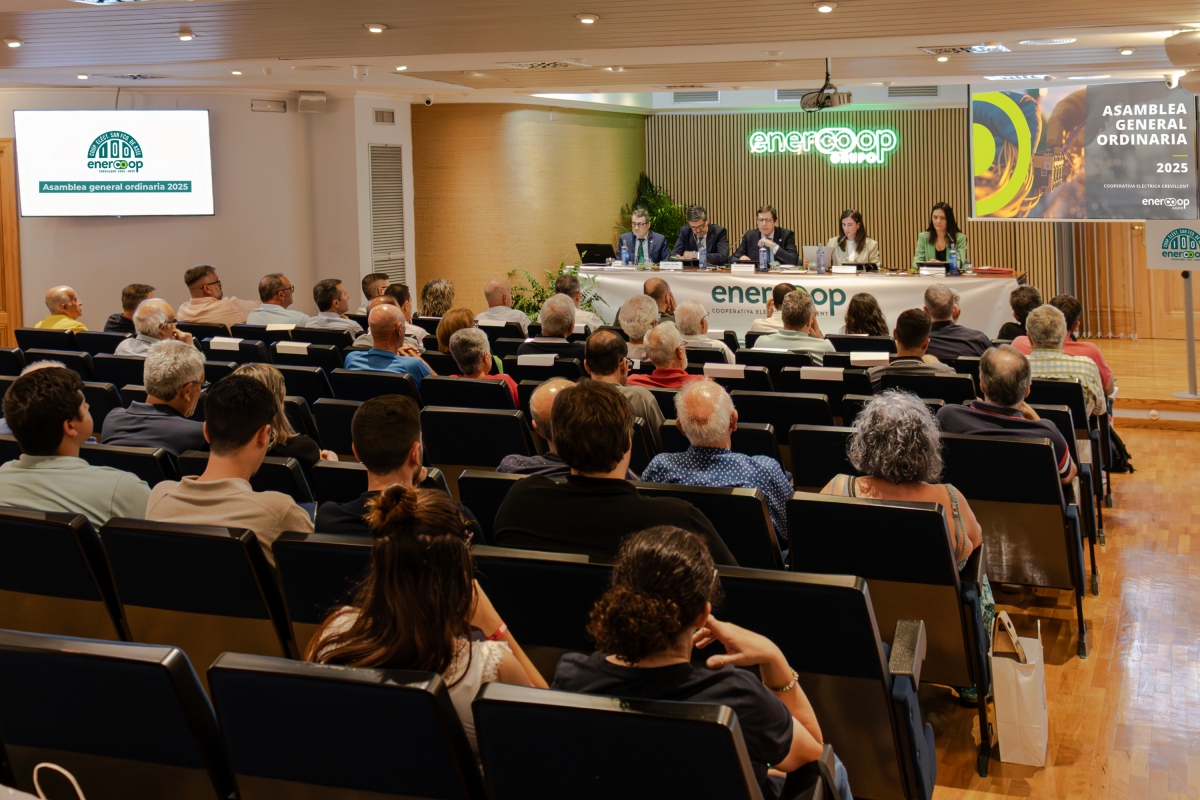 El Grupo Enercoop aumenta su resultado neto un 20% en 2024, hasta 2,11 millones de euros