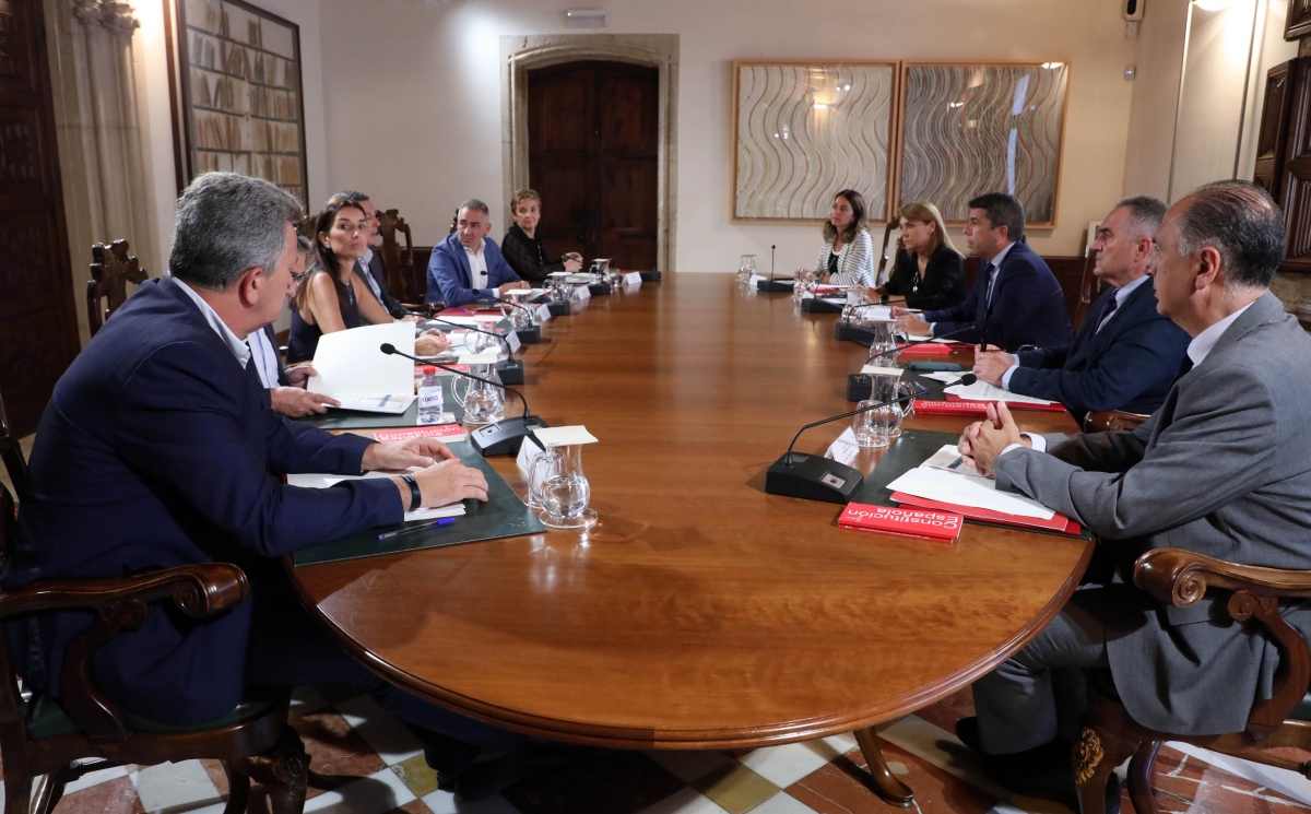 Pleno extraordinario del Consell, este jueves.