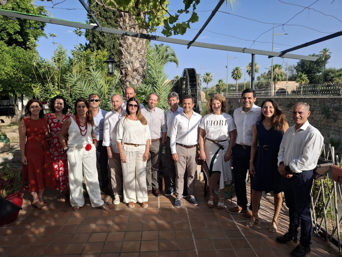 Reunión entre Hidrogea y el Ayuntamiento de Alcantarilla. - Foto: HIDROGEA