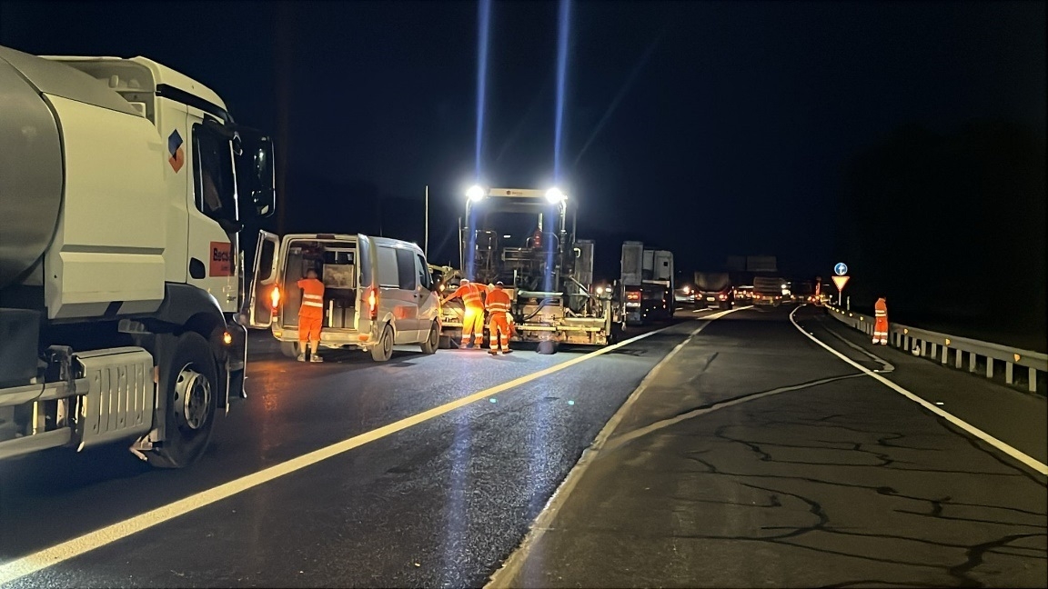 Transportes cortará la próxima semana varias noches la A-3 para renovar el firme tras la Dana