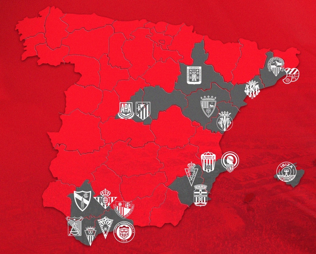 Murcia y Efesé, en Primera RFEF con siete andaluces, tres valencianos y tres catalanes