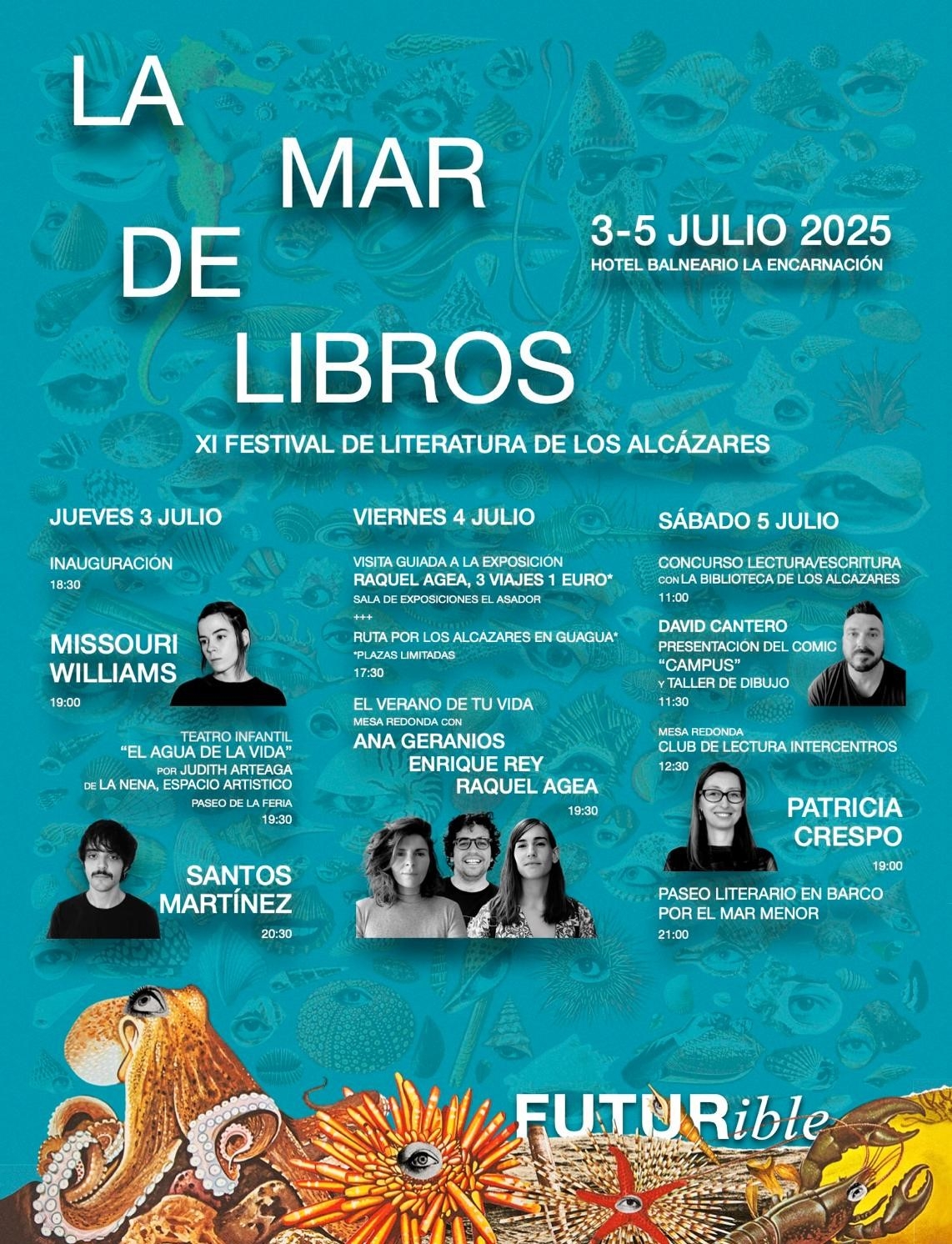 Programa de La Mar de Libro, en los Alcázares - Programa de La Mar de Libro, en los Alcázares