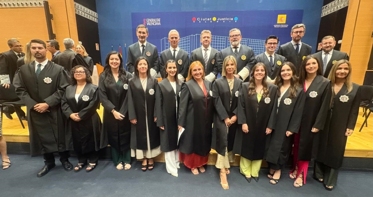 Un total de 11 jueces en prácticas reforzarán los juzgados de la Comunitat Valenciana hasta noviembre
