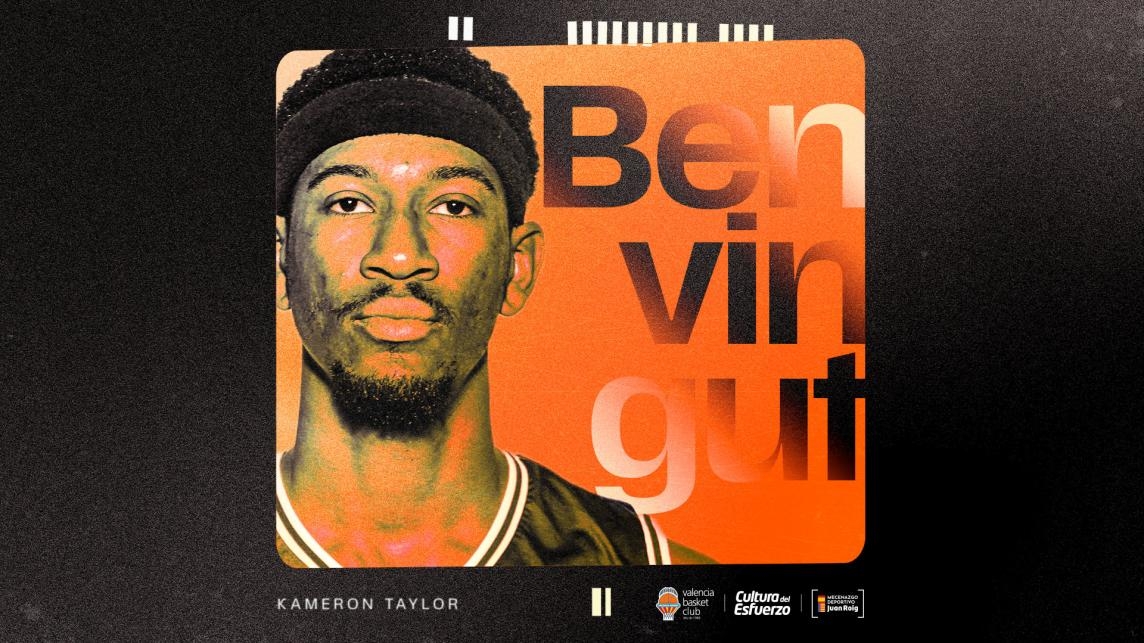 Valencia Basket hace oficial el fichaje de Kameron Taylor