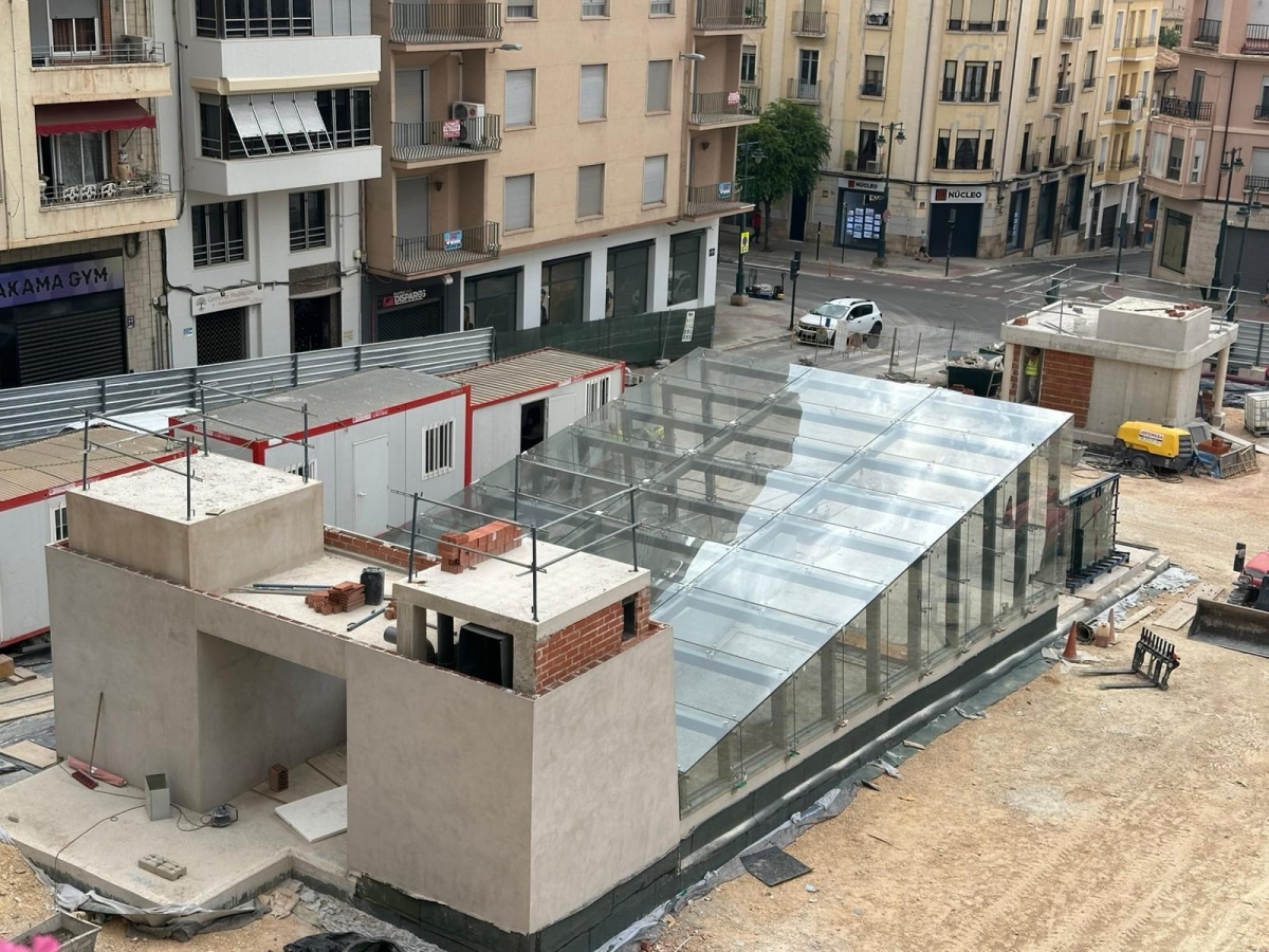30 de junio, final de plazo para las obras de La Rosaleda en Alcoy: ejecutado un 90% y con el parking como prioridad