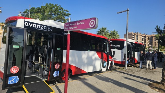 La Vila Joiosa renueva la flota de autobuses del servicio de transporte urbano