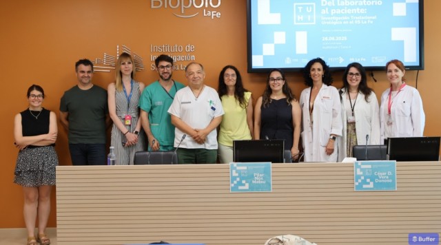 El IIS La Fe presenta avances en cáncer urológico con un enfoque traslacional que conecta laboratorio y práctica clínica