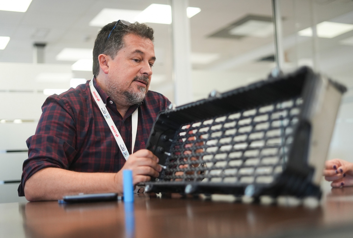 Miguel Alagarda, gerente de ingeniería de Industrias Alegre. - Foto: EDUARDO MANZANA Miguel Alagarda, gerente de ingeniería de Industrias Alegre.