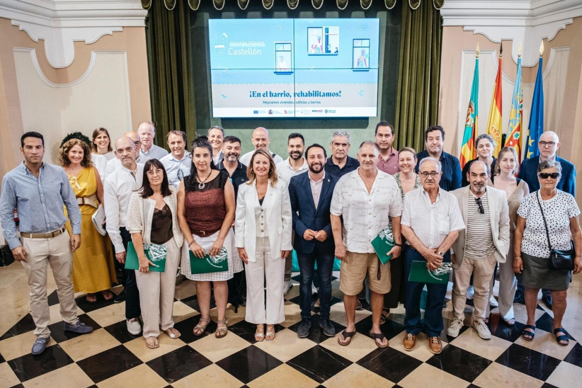 Vía libre para las reformas de 576 viviendas por 10,1 millones: Castelló firma el convenio con los propietarios
