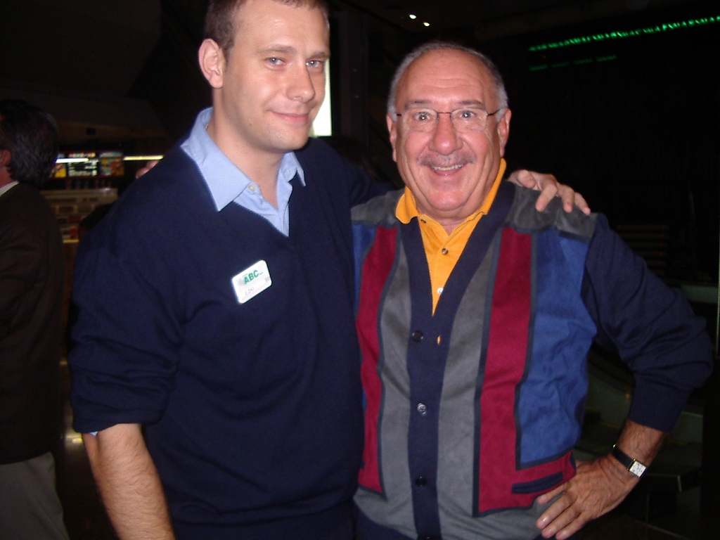 Eduardo Llorente junto a Alfredo Landa - Eduardo Llorente junto a Alfredo Landa