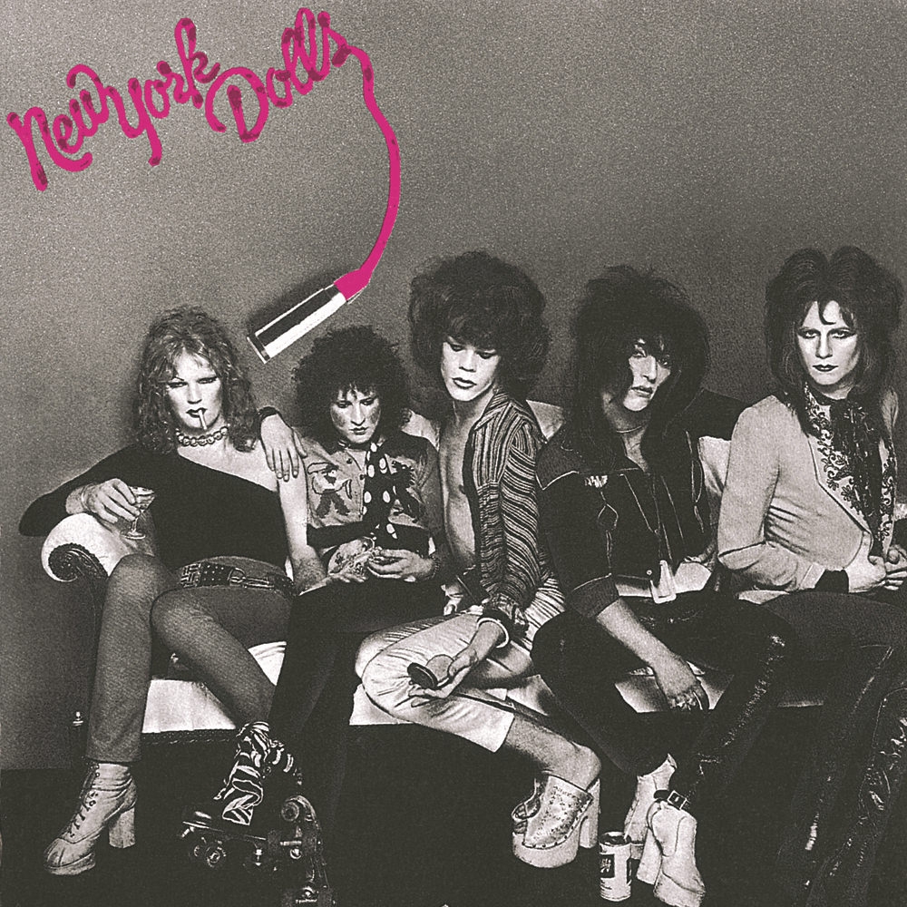 Portada del primer LP de New York Dolls