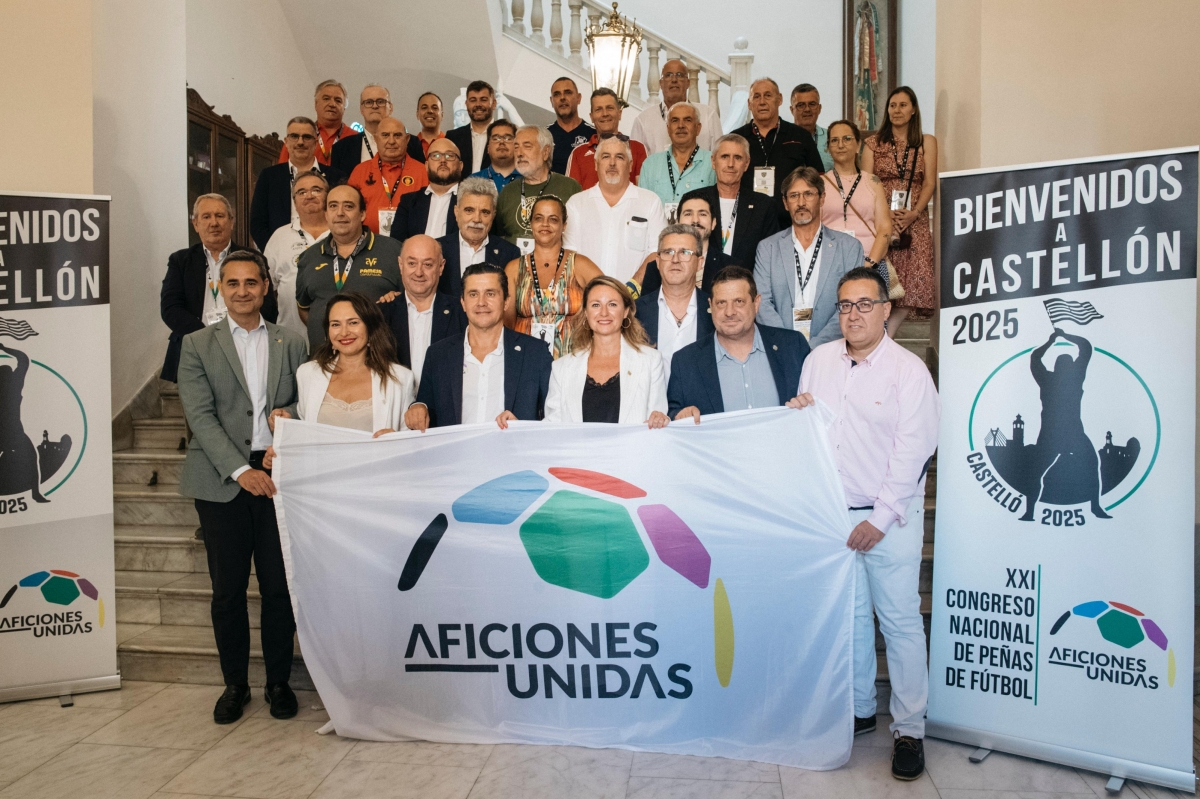 Castelló da la bienvenida a las 31 federaciones y a los 1.000 aficionados del XXI Congreso Nacional de Peñas de Fútbol