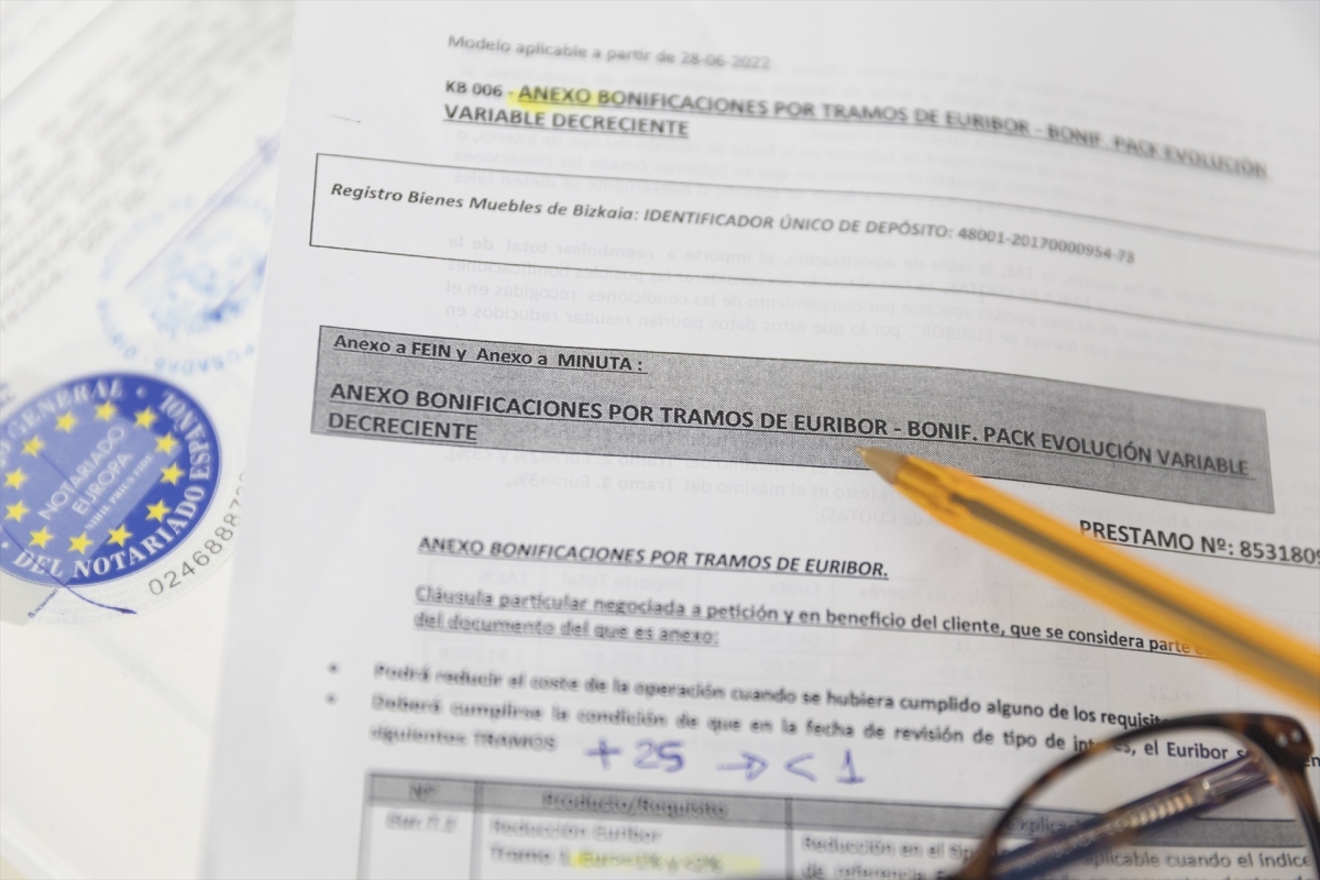 El euríbor se estanca en junio en el 2,08 %, pero seguirá abaratando las hipotecas