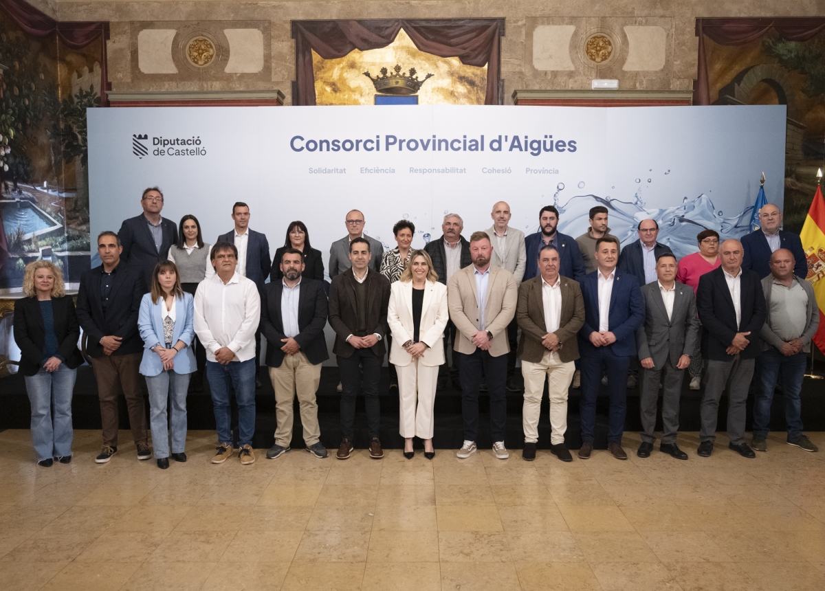Castellón da un salto en la gestión del agua: constituirá el martes el Consorcio Provincial con 24 municipios – Castellón Plaza
