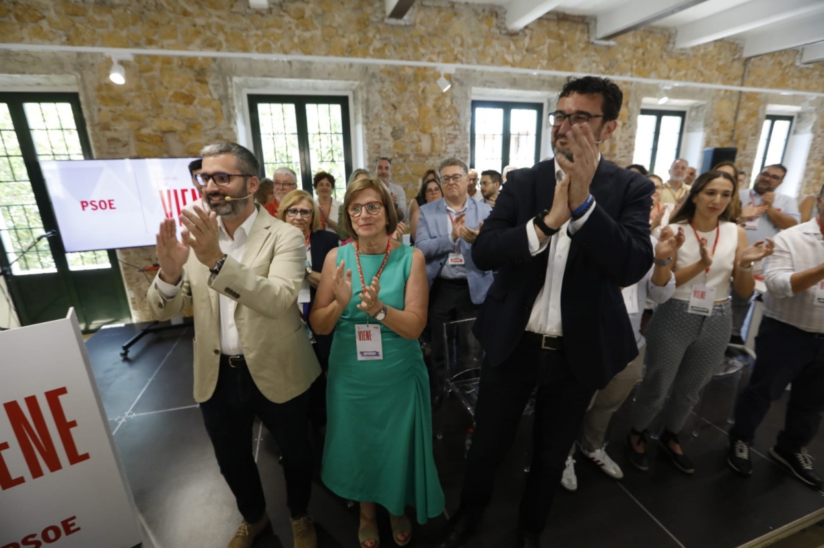 'La Murcia que viene' de Ginés Ruiz: asume el liderazgo del PSOE en el municipio arropado por los militantes