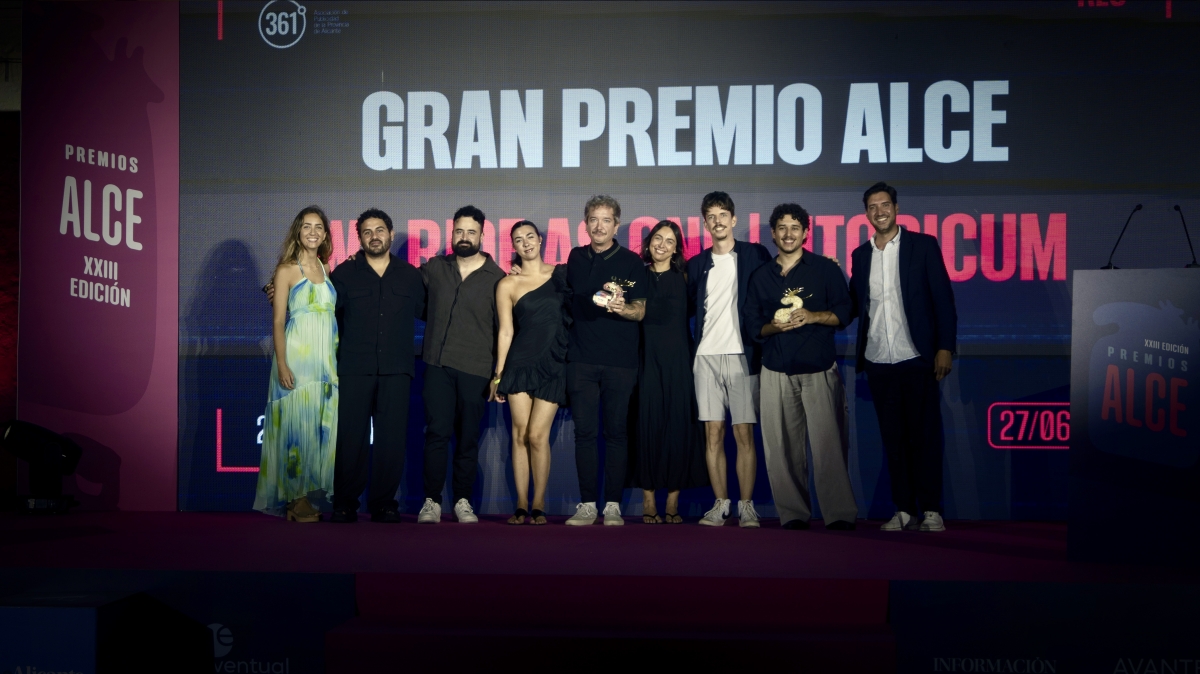 La creatividad alicantina brilla en Casa Mediterráneo con 60 galardones en los Premios ALCE 2025