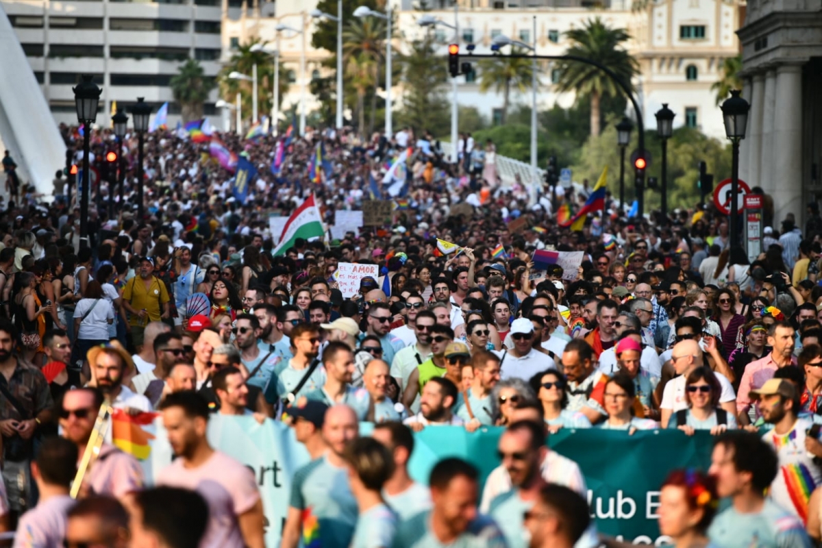 Desfile del Orgullo LGTBI.