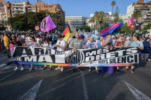 Manifestación del Orgullo LGTBIQ+ en València