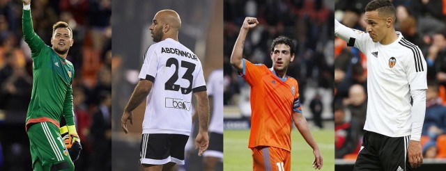 Diego Alves, Abdennour, Parejo y Rodrigo, los 'renacidos'