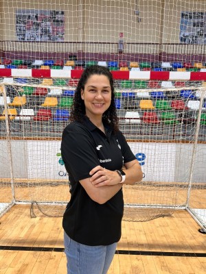Vero Cuadrado, nueva entrenadora del grupo usa Handbol Mislata