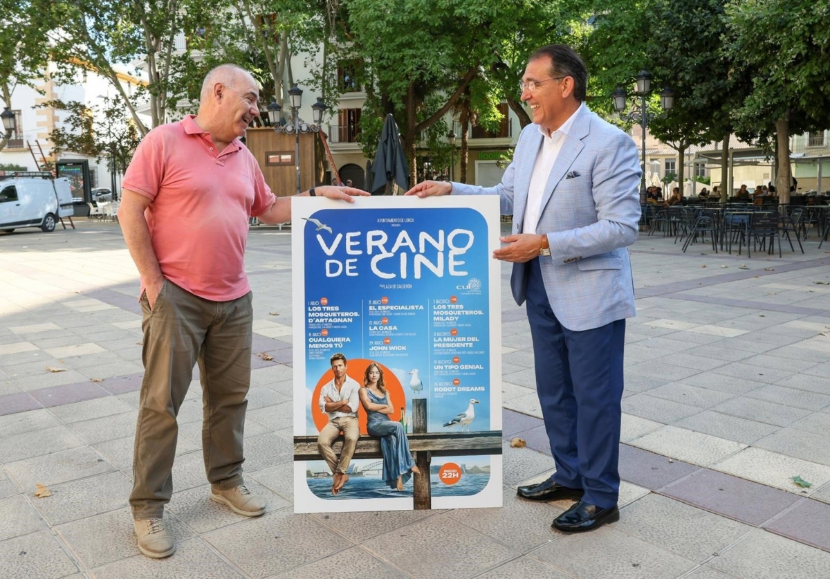 Presentación del cine de verano en Lorca - Foto: AYUNTAMIENTO DE LORCA