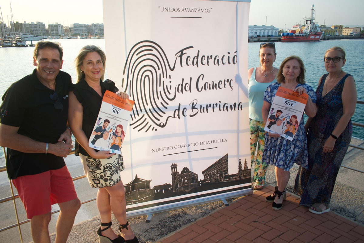Burriana promueve dos nuevas campañas en julio para dinamizar el comercio local