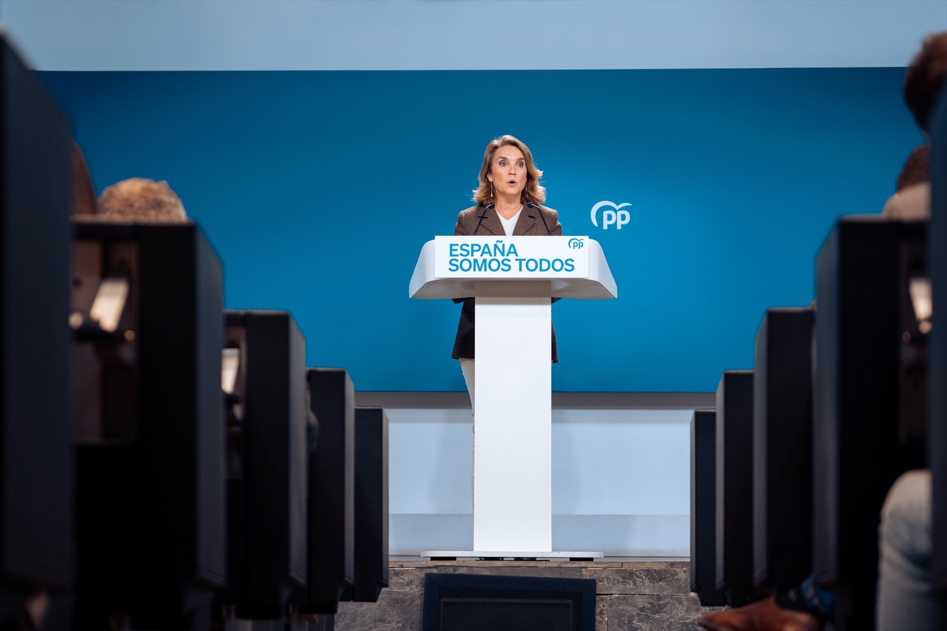 La secretaria general del PP, Cuca Gamarra. Foto: GABRIEL LUENGAS/EP - 